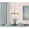 Westinghouse Chandelier 60W 5-Light Sylvestre Champagne Brass Frosted Glass 6127000 - alternate 3